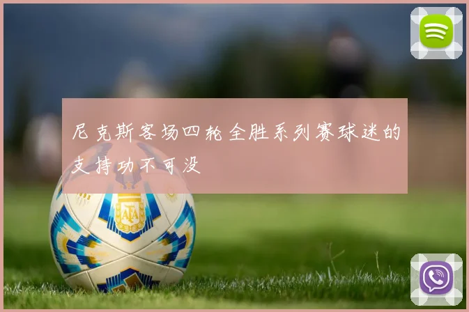 尼克斯客场四轮全胜系列赛球迷的支持功不可没